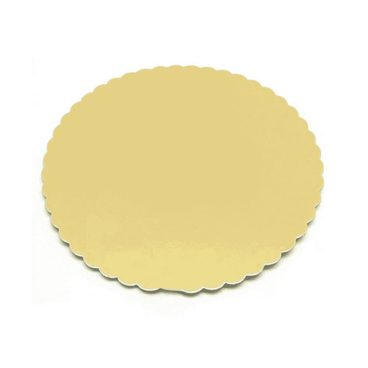 O არა სქელი ოქროს ღვეზელის ფირფიტა 18 სმ