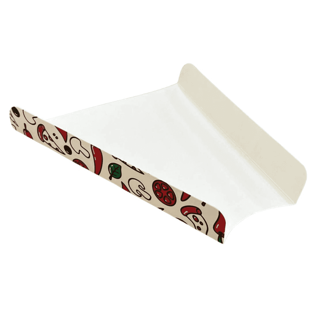 Slice Pizza Mat Colorful 100 ცალი