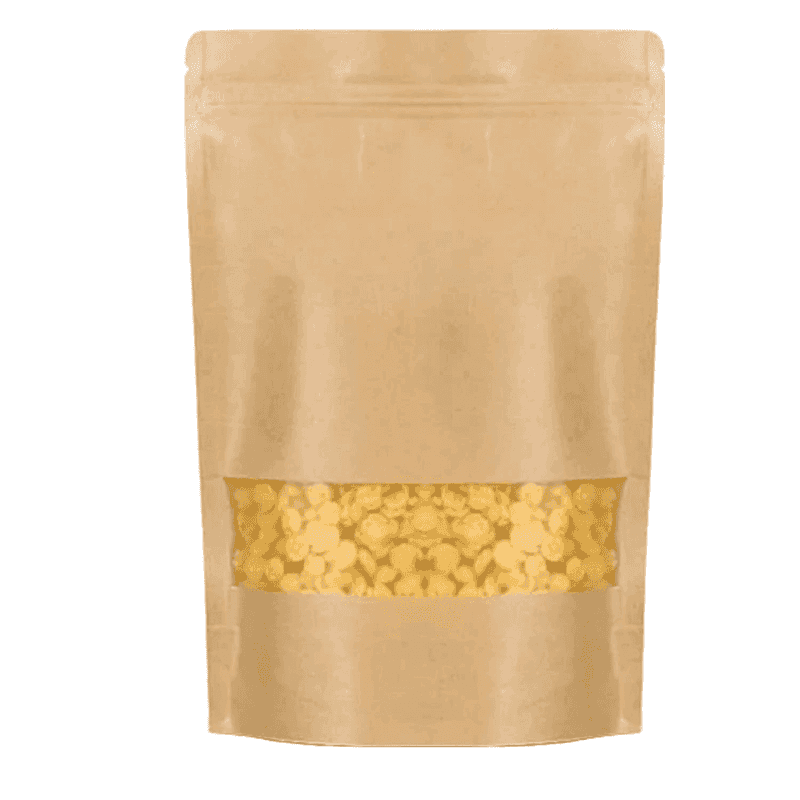 Doypack Ziplock ჩანთა 20x30 სმ