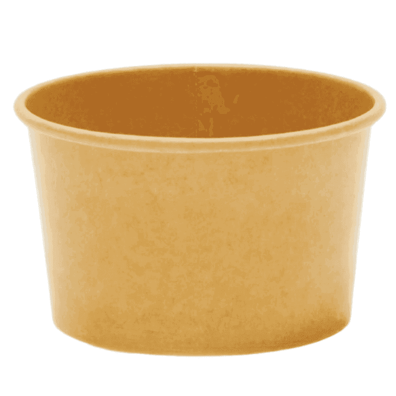 300cc ნაყინის კონტეინერი კრაფტი