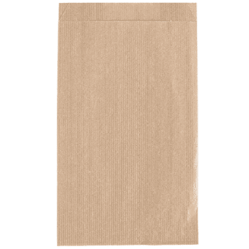 შამუა კრაფტის ქაღალდის ჩანთა ზოლიანი 500გრ 15x28x8