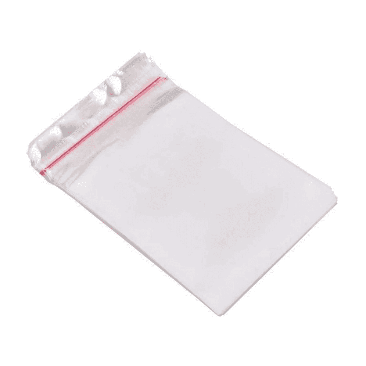 დამაგრებული გამჭვირვალე ჩანთა 22x35 სმ 1000 ცალი