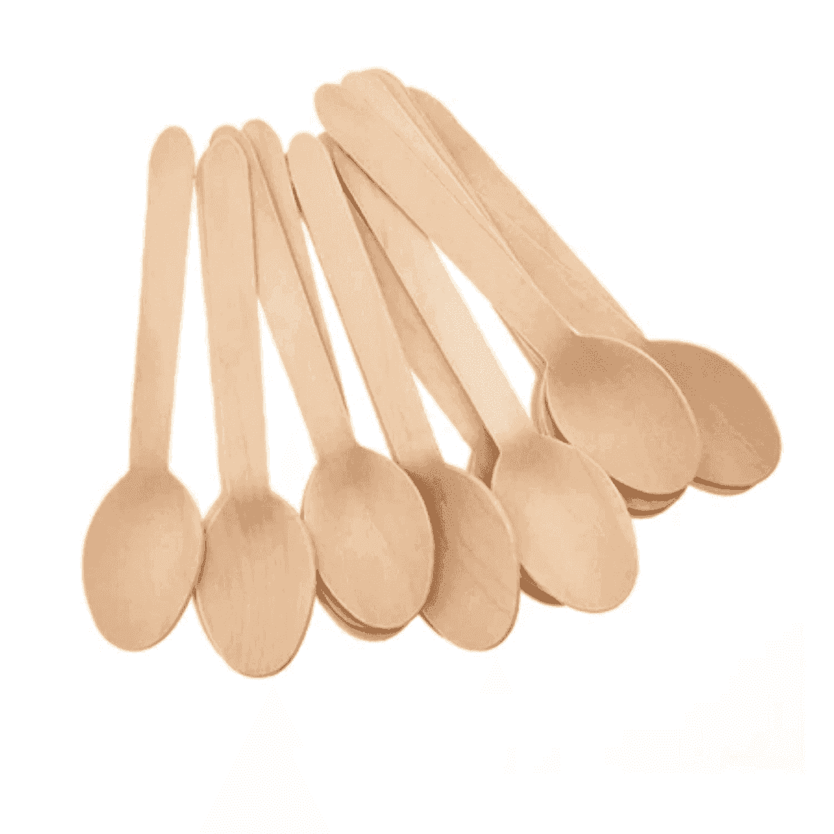 ხის ერთჯერადი კოვზები 100 ცალი 16სმ - 2