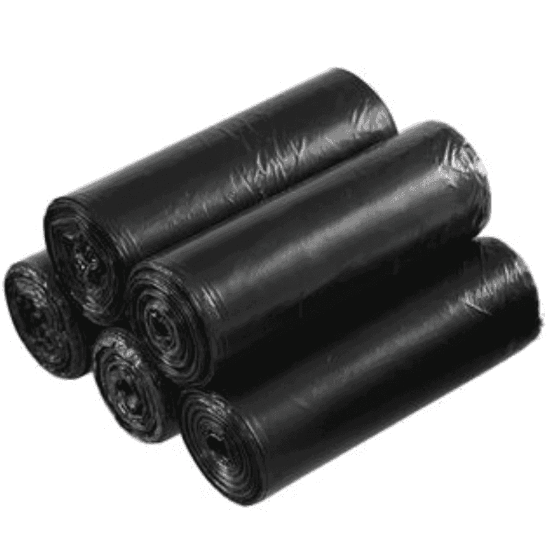 დიდი ზომის ნაგვის ტომარა 5x10 ცალი 65x80 შეფუთვაზე - 1