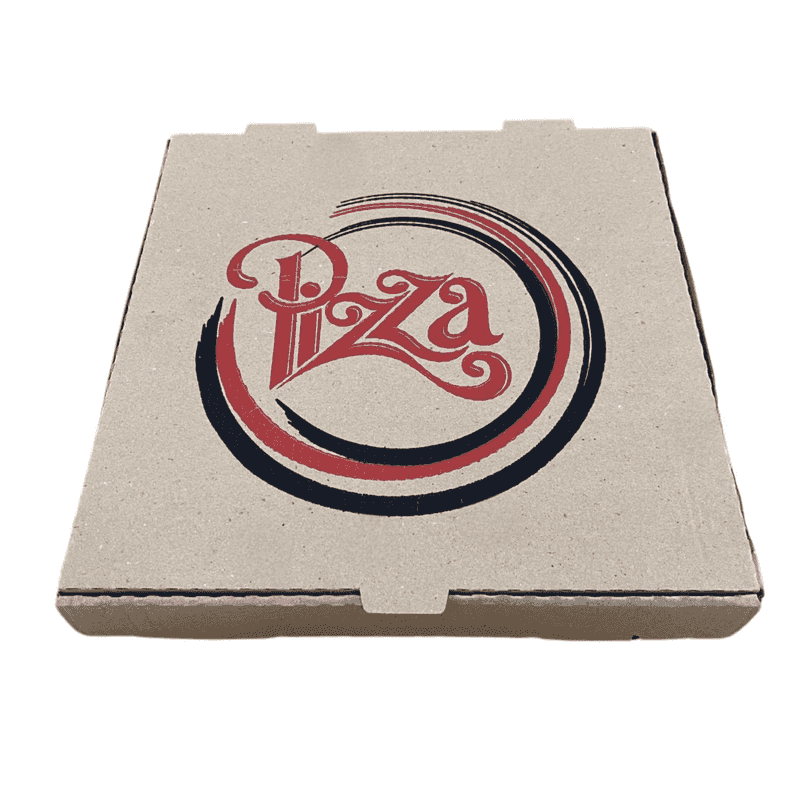 Pizza Box Micro 28x28x4cm 100 ცალი - 2