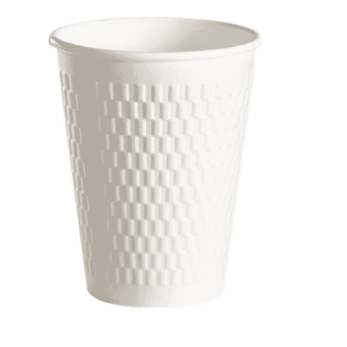 ქაღალდის ჭიქა Kraft 14 Oz რელიეფური