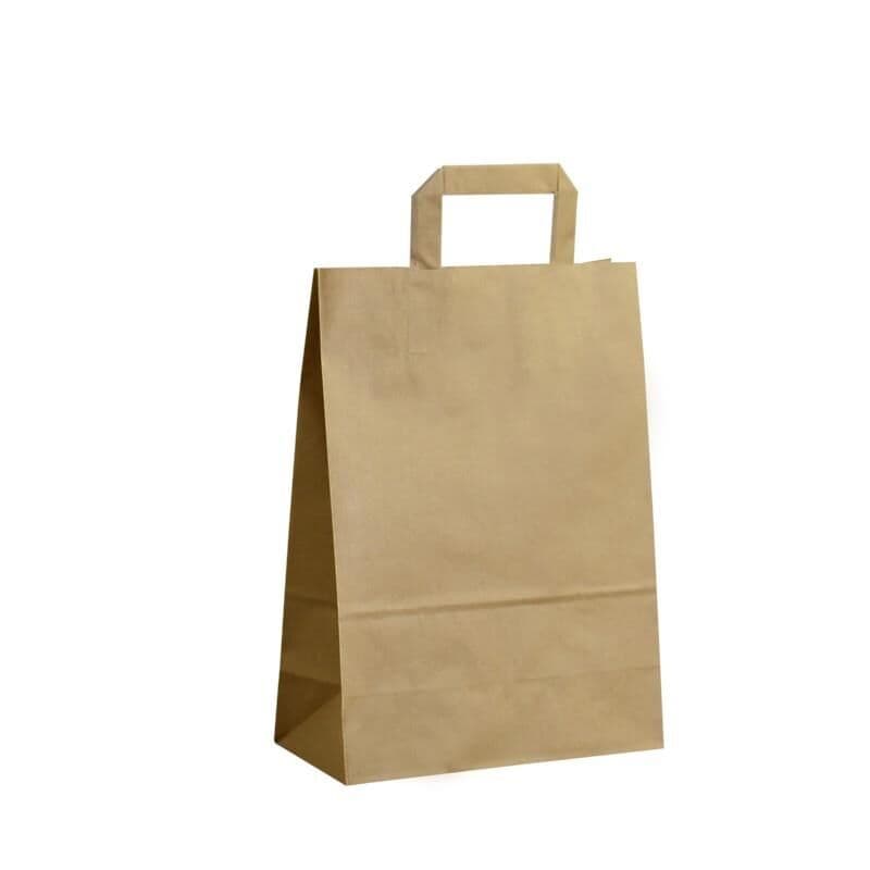 კრაფტის შიდა სახელურის ჩანთა 22x28x10 სმ - 1