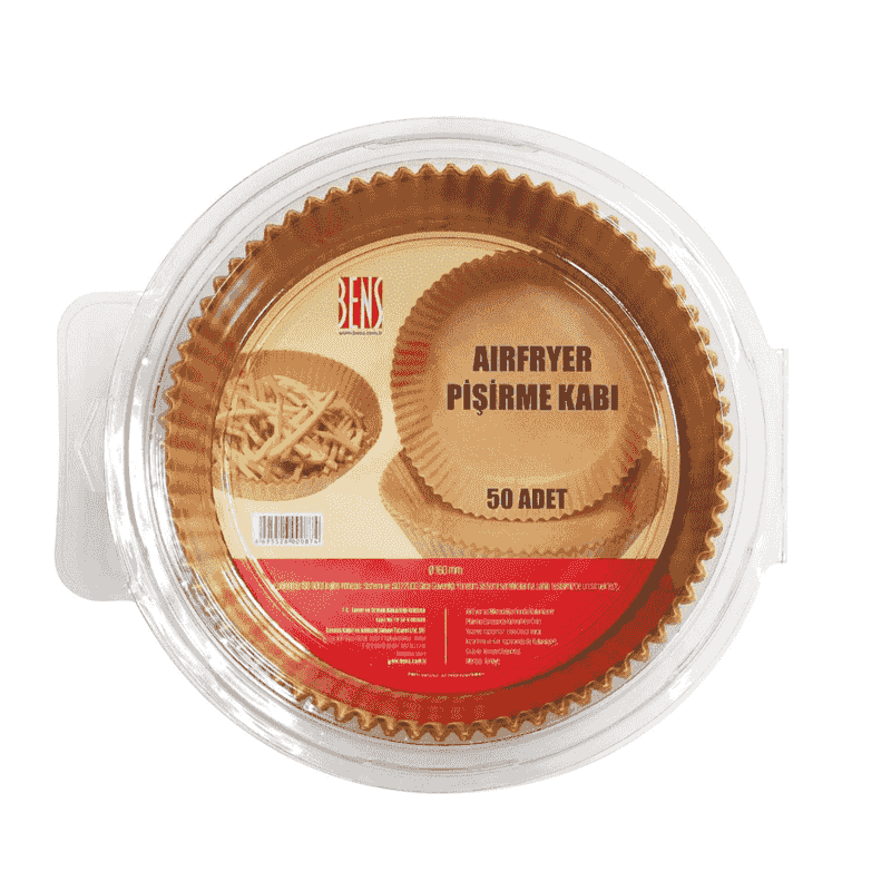 Airfryer საცხობი ქაღალდი 16x4,5 სმ შეფუთვა 50 ცალი - 1