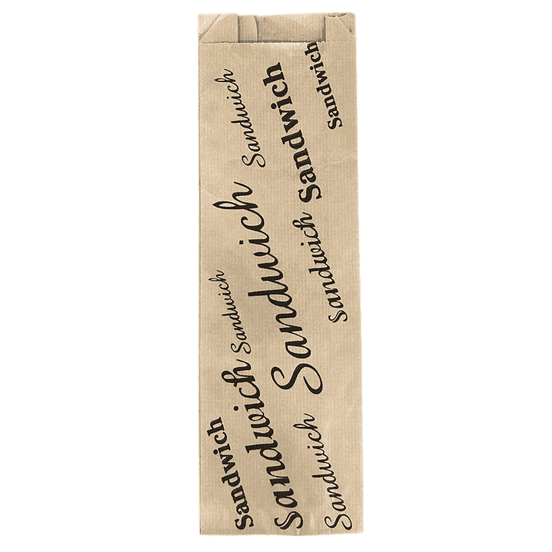 ქაღალდის ჩანთა შამუა სენდვიჩი 11x33x6სმ 10 კგ - 1