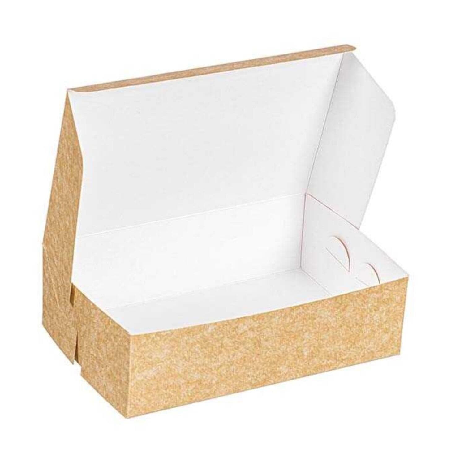 ტორტის ყუთი 500გრ 21x12,5x6სმ 100 ცალი - 2