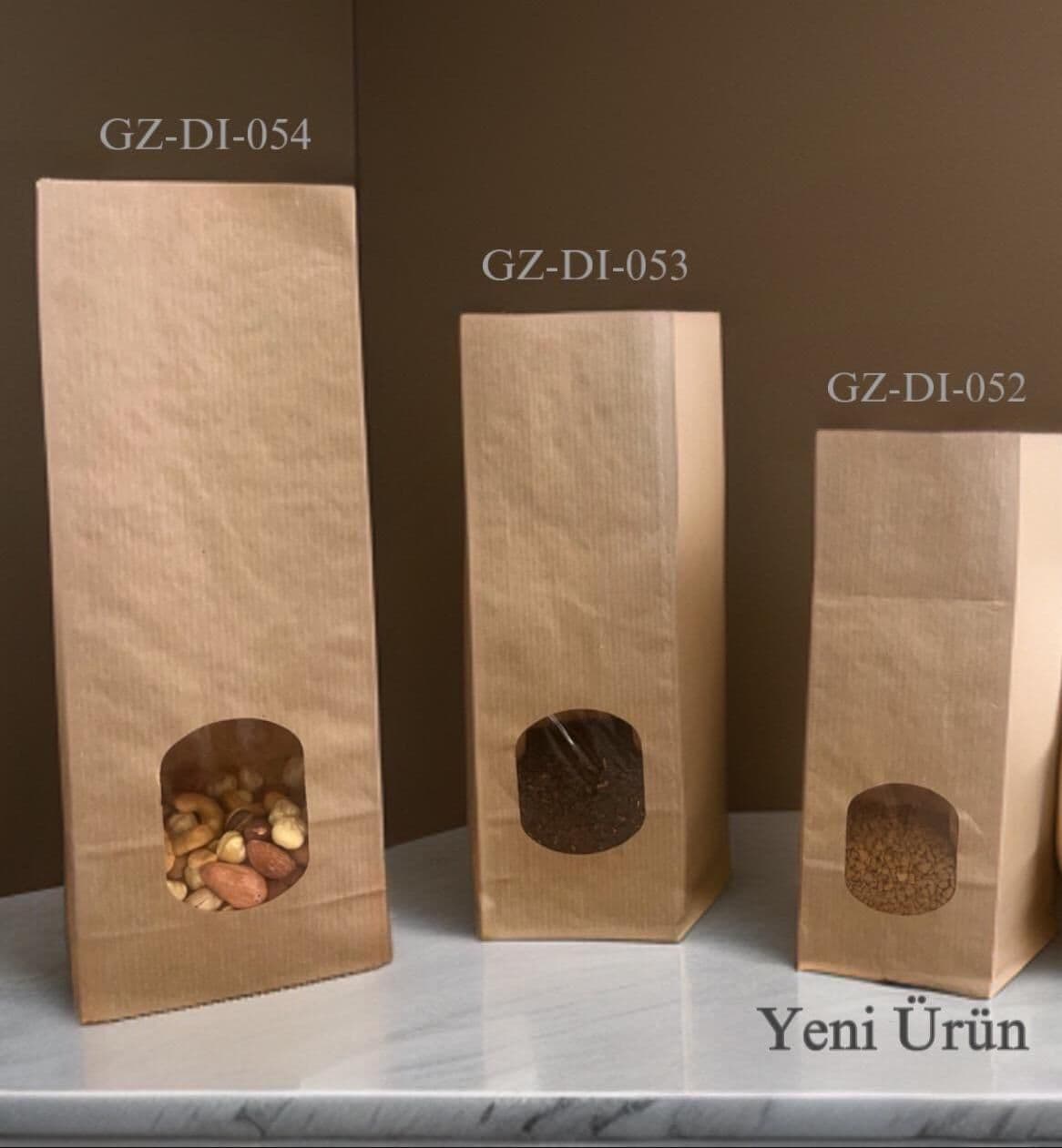 კრაფტის ფანჯრის ქვედა ჩანთა L-10,5x29,5x6,5სმ - 5