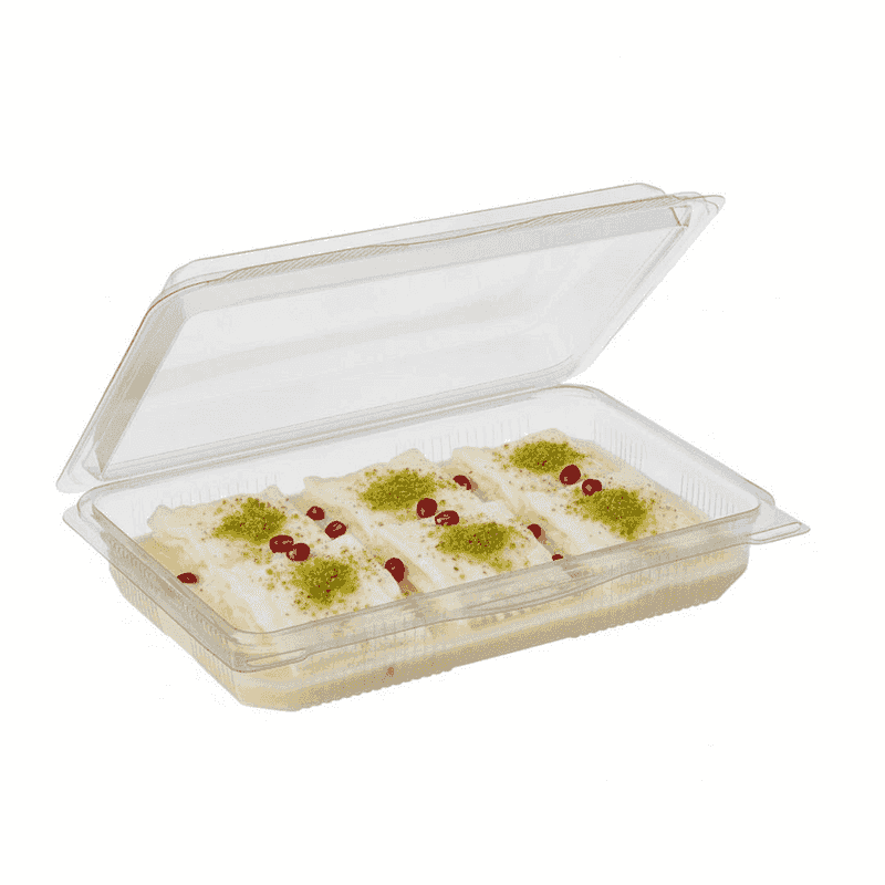 პლასტიკური ბაქლავის კონტეინერი პატარა