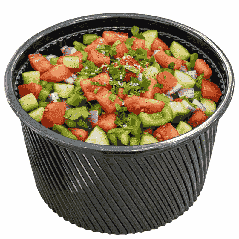 სუპის თასი პლასტიკური 16 უნცია