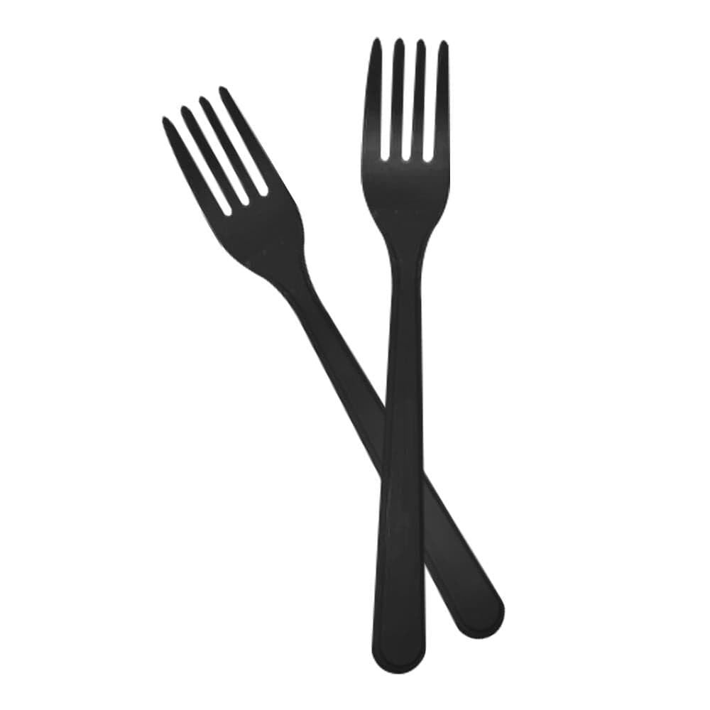 პლასტიკური ლუქსი შავი ჩანგალი