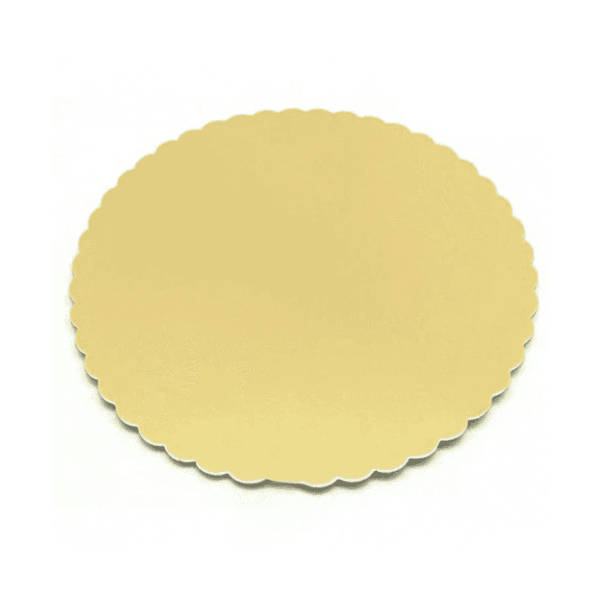 O არა სქელი ოქროს ღვეზელის ფირფიტა 18 სმ