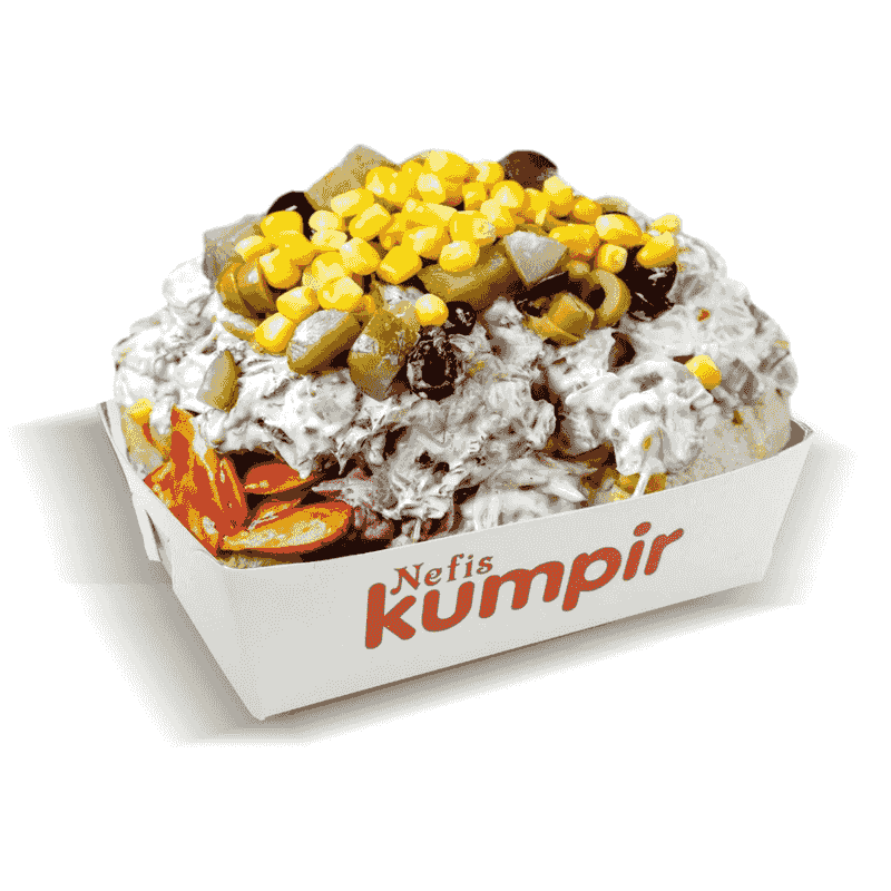 გამომცხვარი კარტოფილის ყუთი 100 ცალი