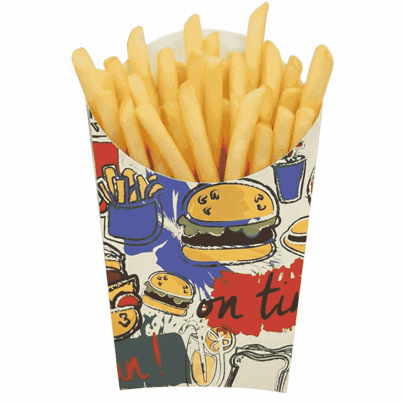 კონუსური კარტოფილის ყუთი დიდი