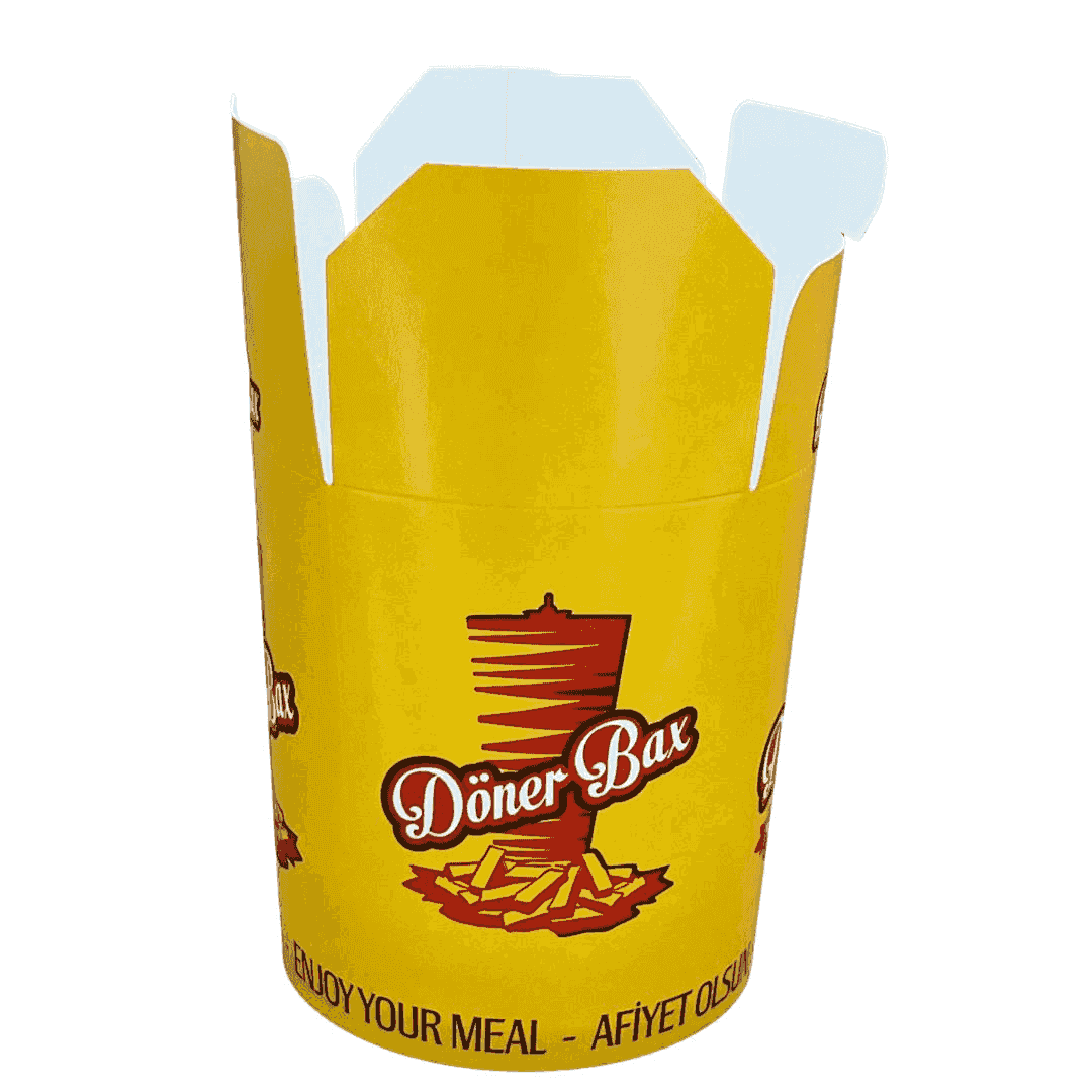 Döner Box Standard Pattern 16 Oz