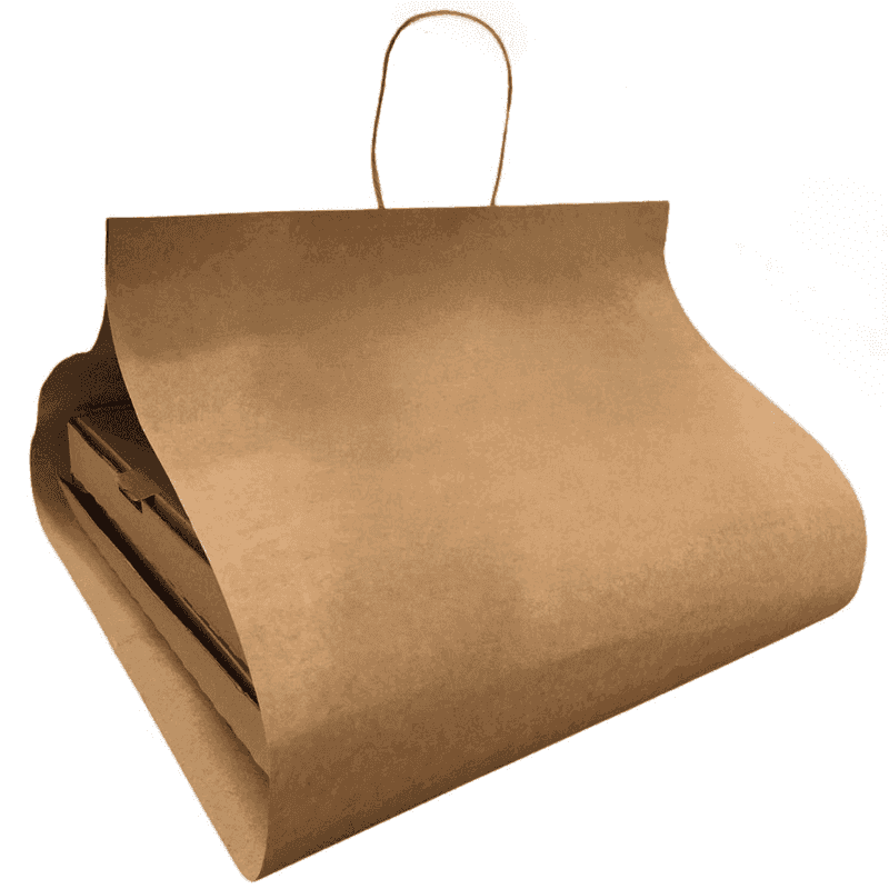 პიცის ყუთი სატარებელი ჩანთა 35x50 სმ 100 ც