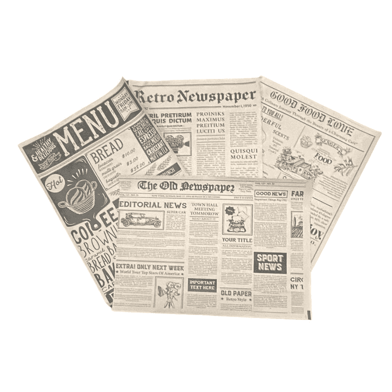 თვითნაკეთი საპრეზენტაციო ქაღალდი 36 ცალი